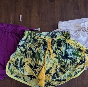 Lot of Anthropologie sleep shorts